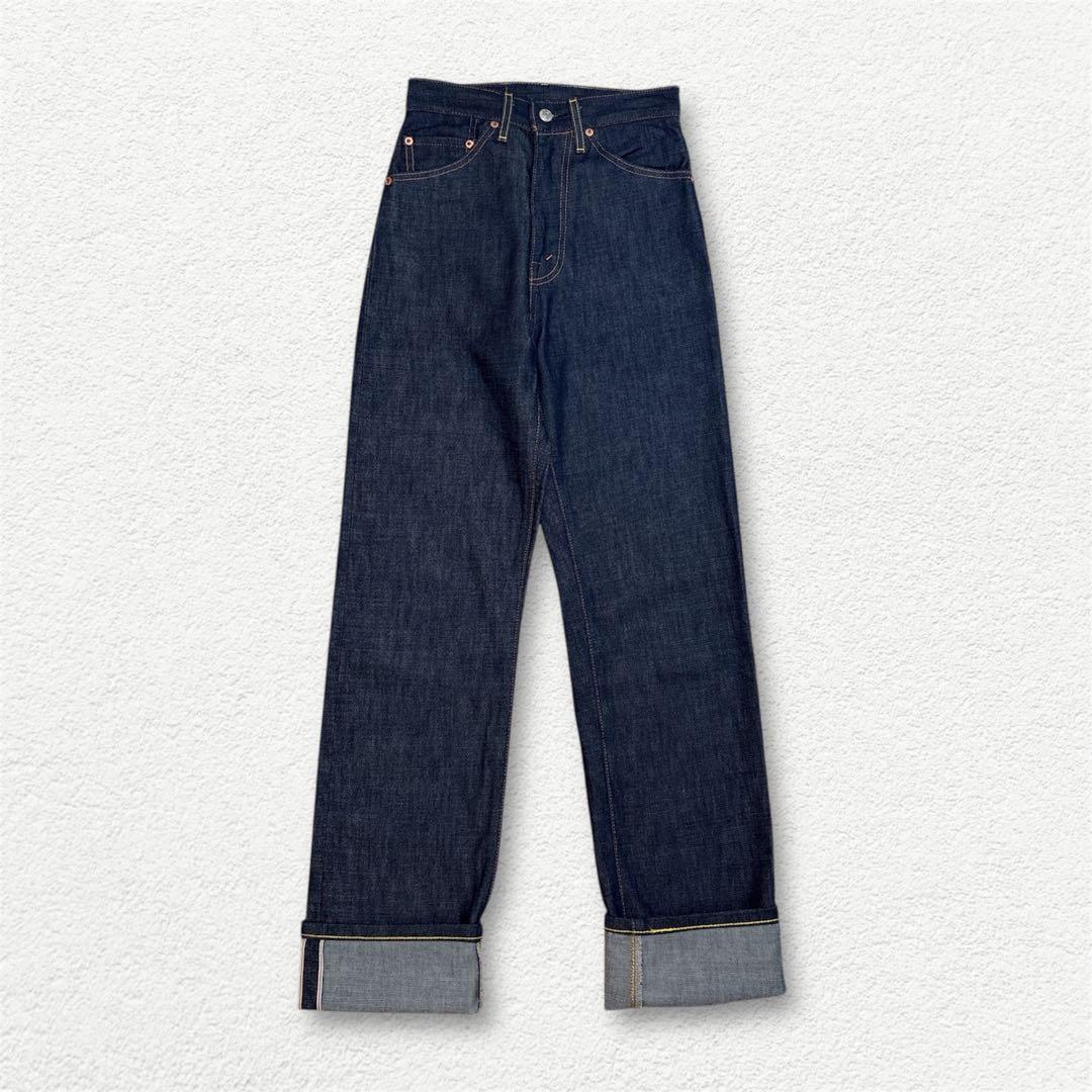 LEVI'S 701 リーバイス モンローデニム 赤耳 BIGE W26 濃紺