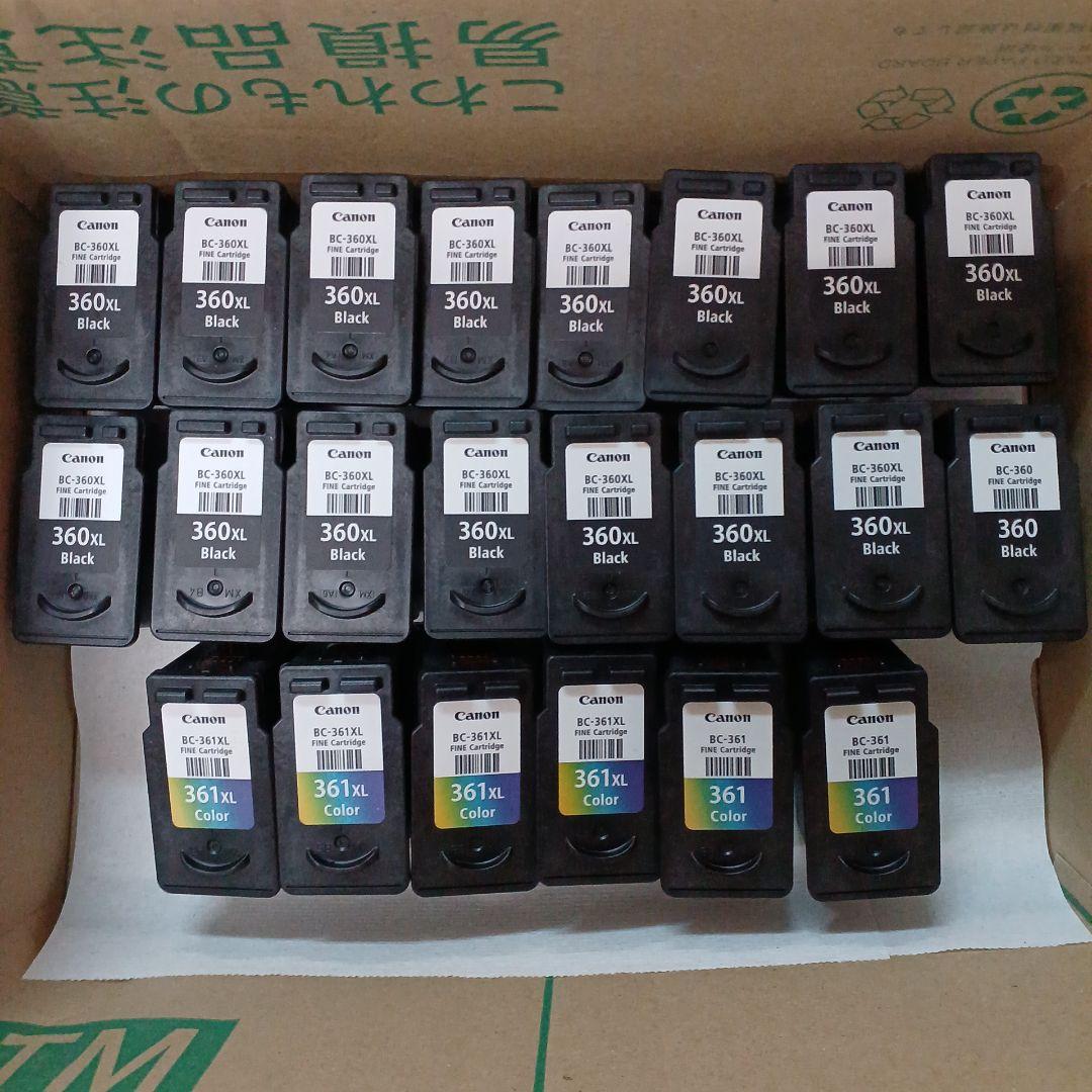 使用済みCanon インク22個セット 360XL 361XL 360 361