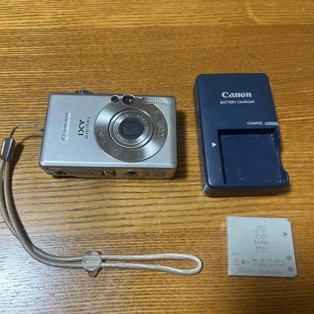 【Canon IXY digital 60 】シルバー デジタルカメラ