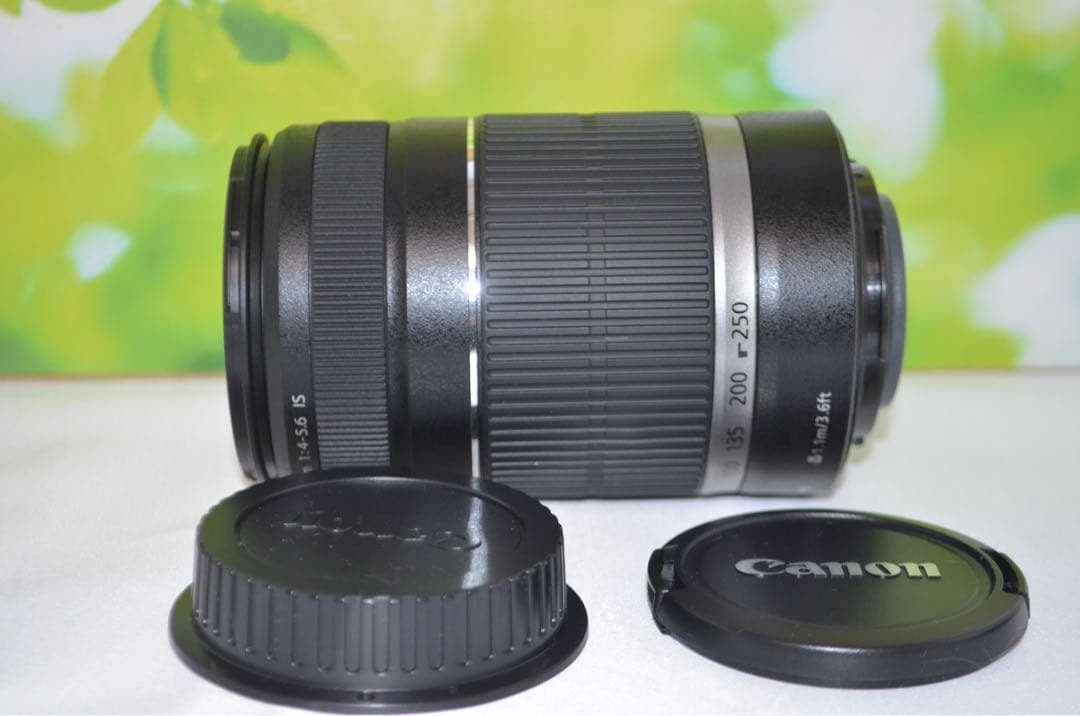 美品級　キャノン Canon EF-S 55-250mm IS☆お手軽望遠