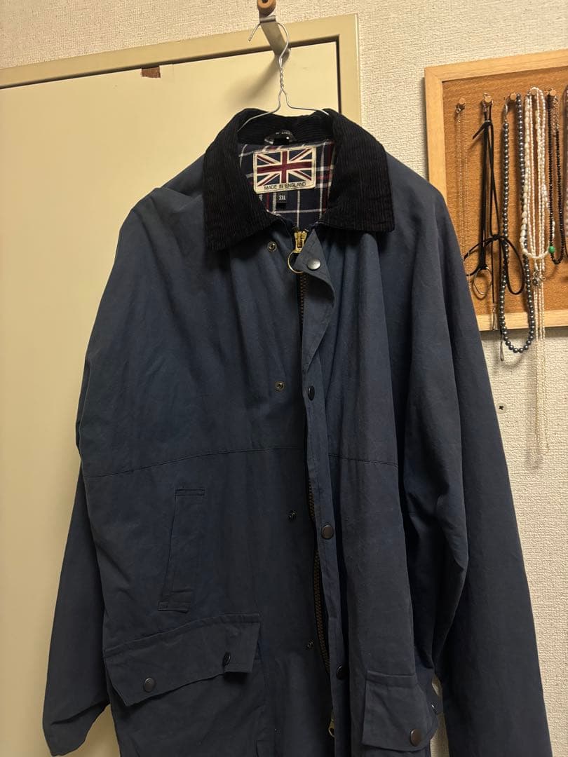 【最終値下げ】ハンティングジャケット ブルー 紺