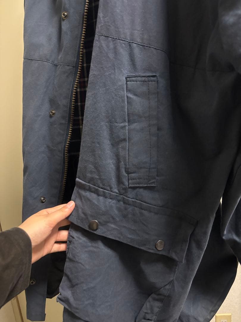 【最終値下げ】ハンティングジャケット ブルー 紺