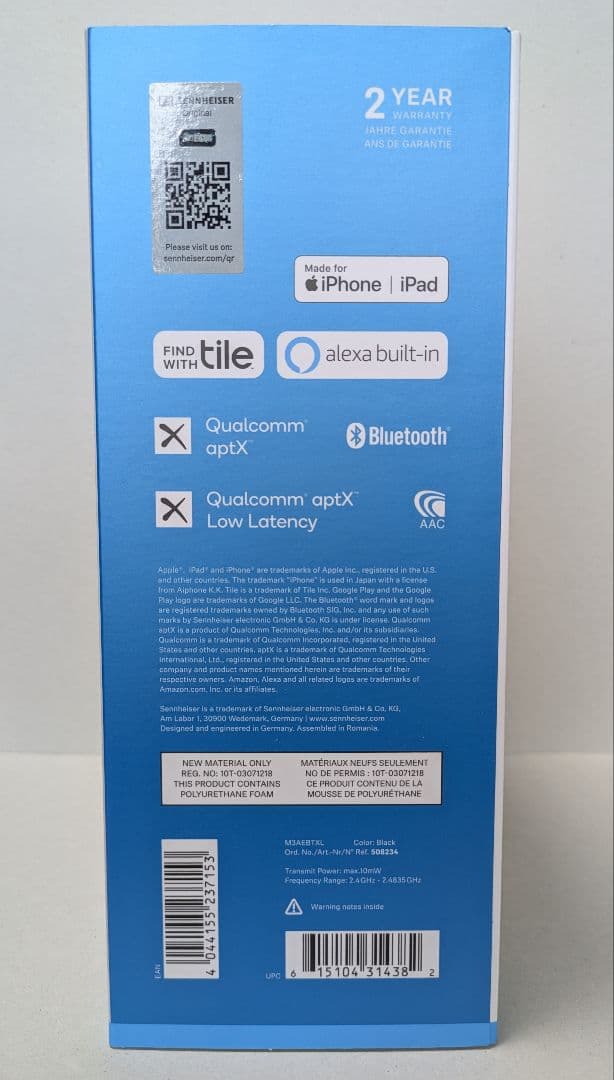 Sennheiser Momentum Wireless ワイヤレスヘッドセット