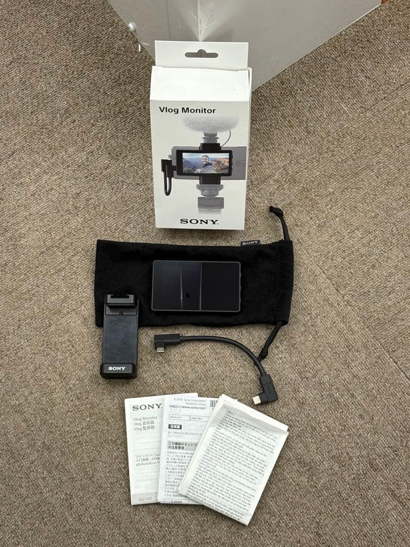新品同様 ソニー SONY モニター Vlog Monitor XQZ-IV01