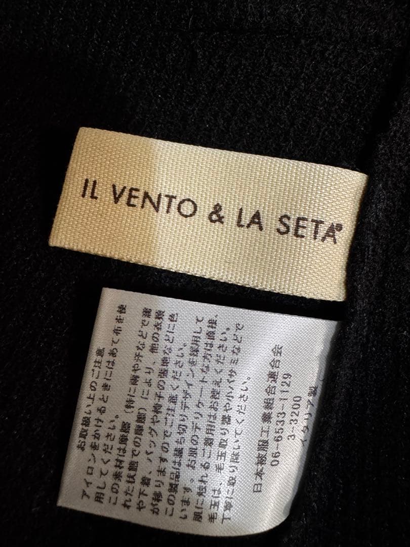 値下】新品タグ付イタリアIL VENTO & LA SETAナポレオンジャケット