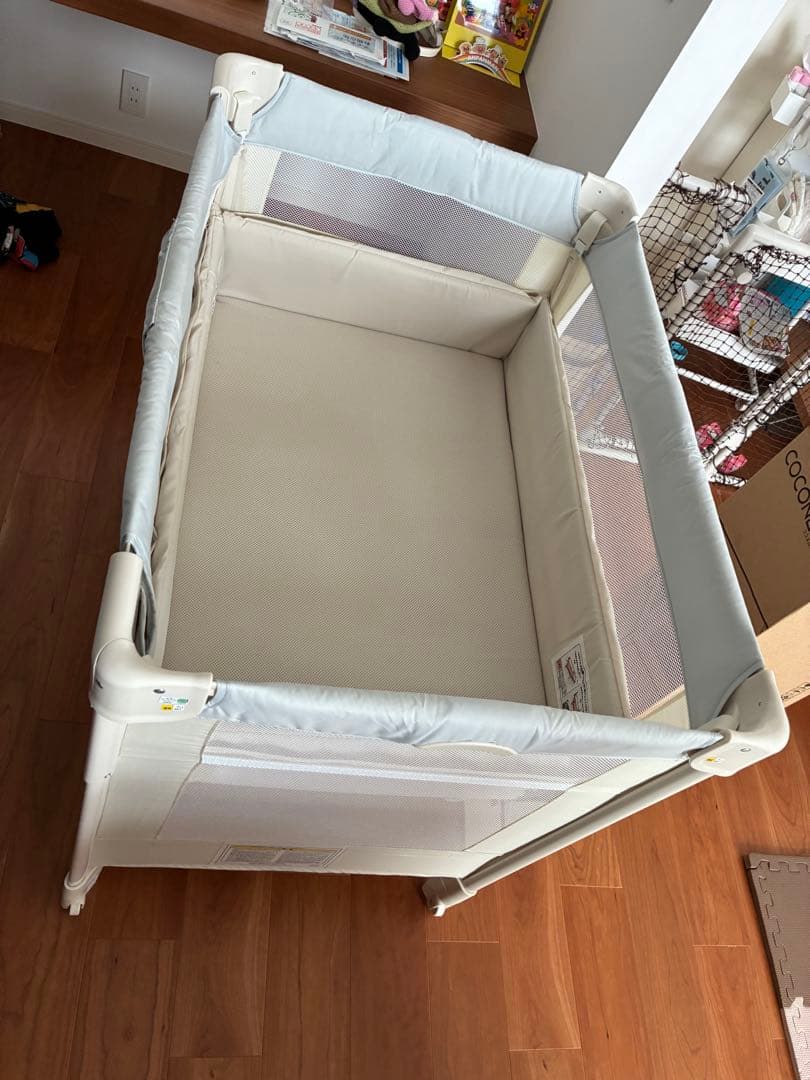 2025年　4月購入　アップリカ　ココネルエアーAB ベビーベッド