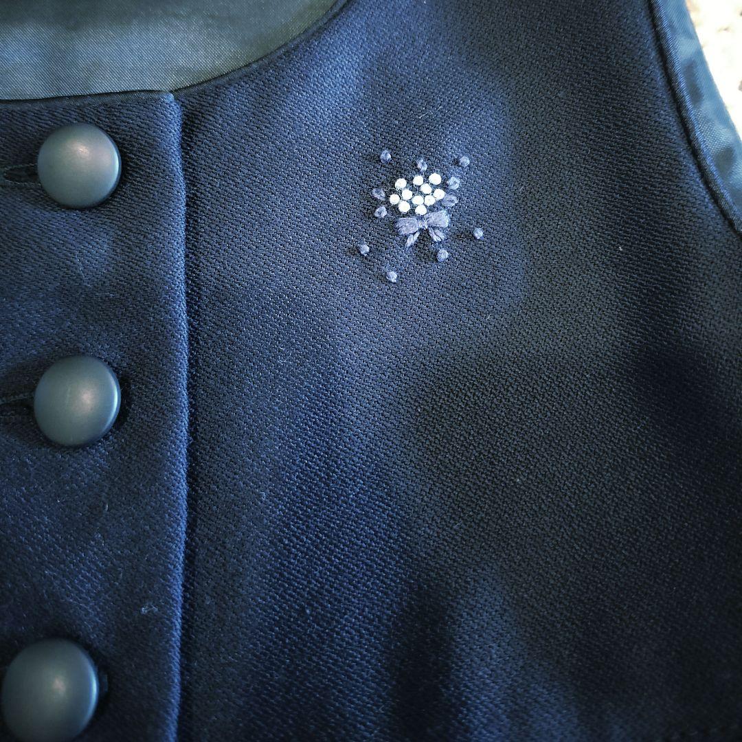 【3点セット】familiar アンサンブル ワンピース ボレロ ブラウス 90