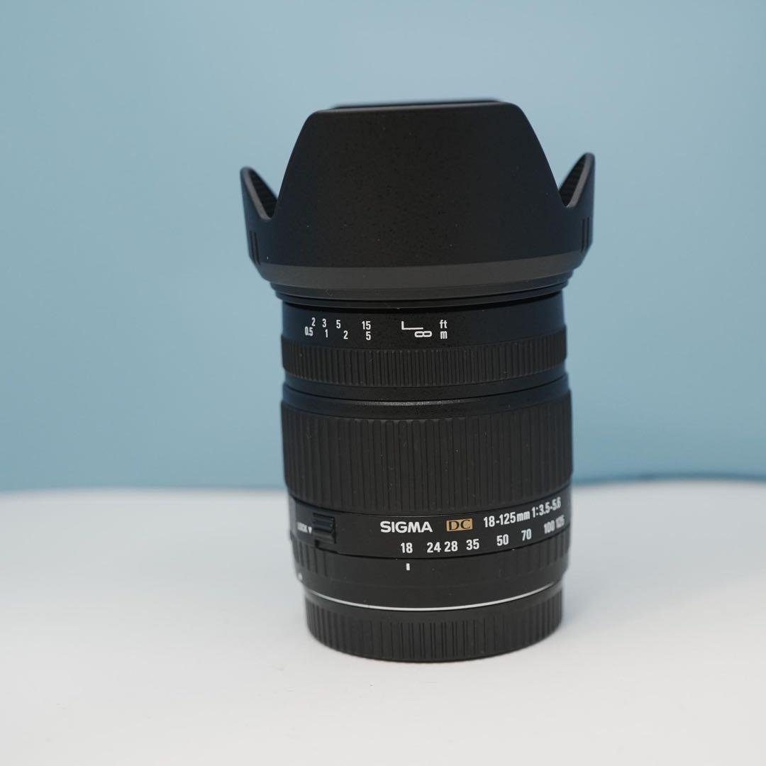 SIGMA 18-125mm Canon EFマウント用 a4225