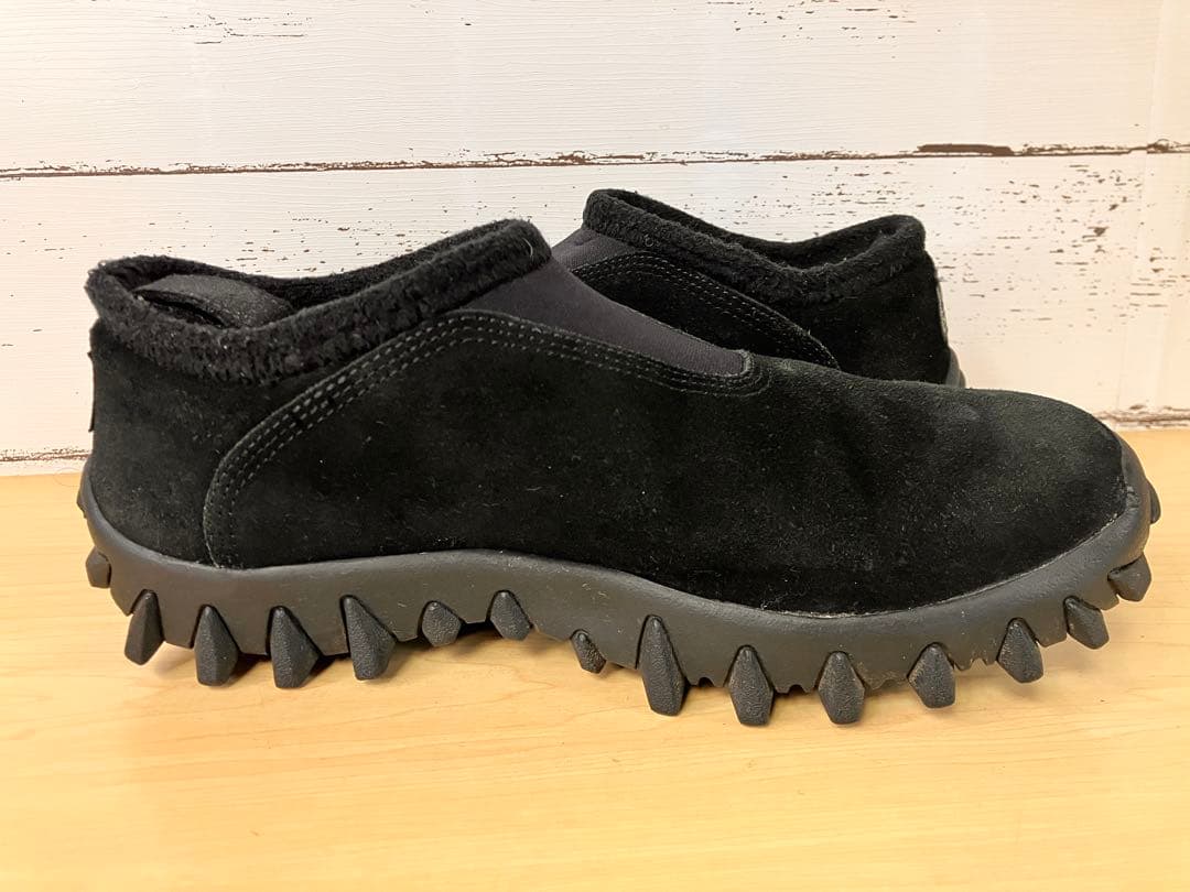 2/16まで限定 90sサロモン黒 スエード スノークロッグスリッポン