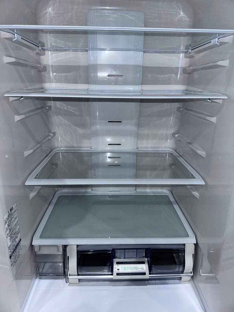 HITACHI 375L 冷蔵庫 R-S3800HVL(XT) 2018年製 ⑨