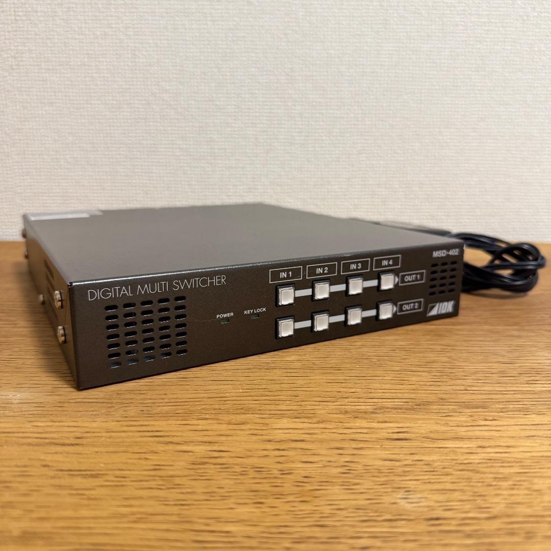 定価28万 IDK MSD-402 デジタルマルチスイッチャー HDMI