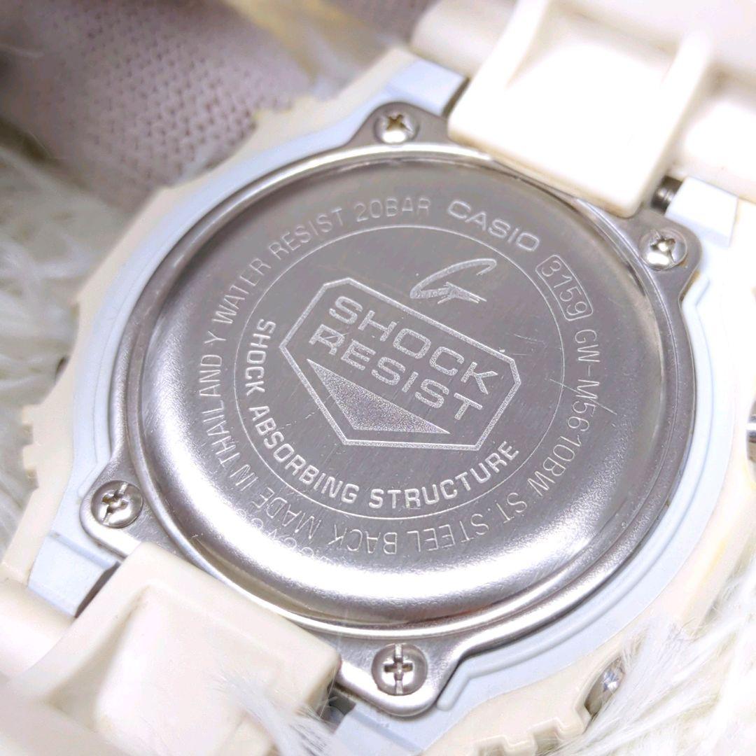 [美品] G-SHOCK GW-M5610BW タイガーカモ 電波 ゼブラ 時計