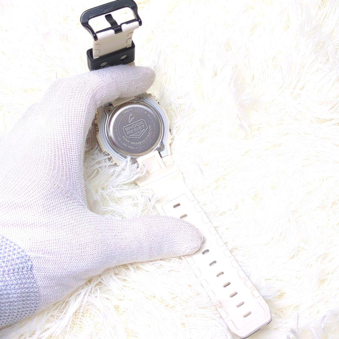 [美品] G-SHOCK GW-M5610BW タイガーカモ 電波 ゼブラ 時計