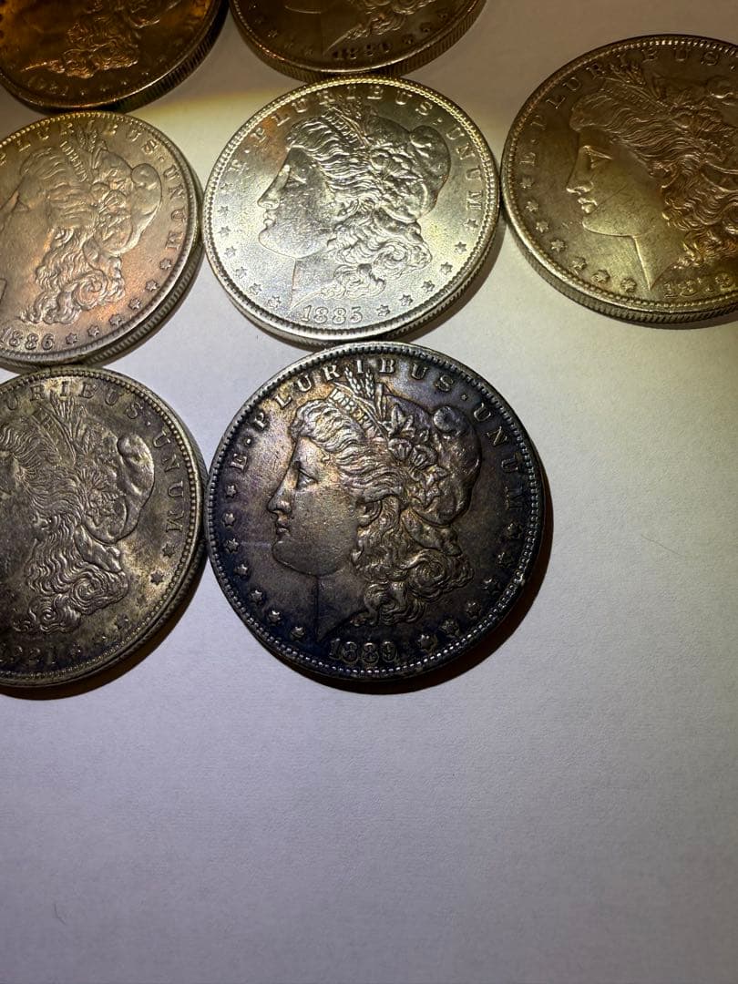 アメリカ モルガンダラー ピースダラー 銀貨