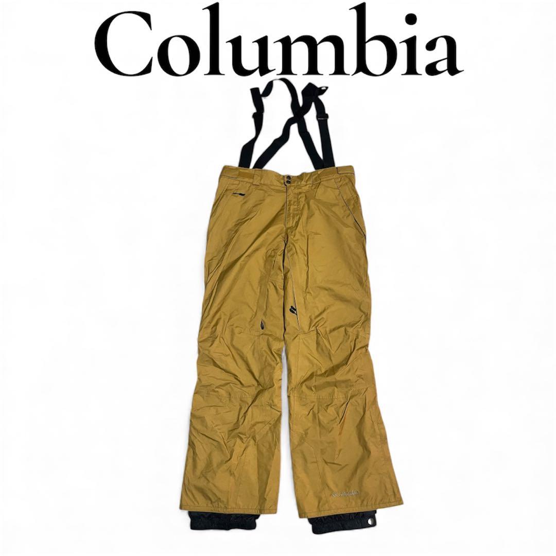 コロンビア サスペンダーパンツ スキー　スノーボード　ズボン　オムテック