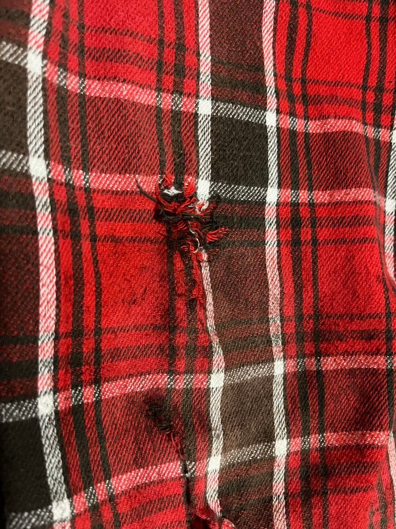 セントマイケル 24AW フランネルシャツ S