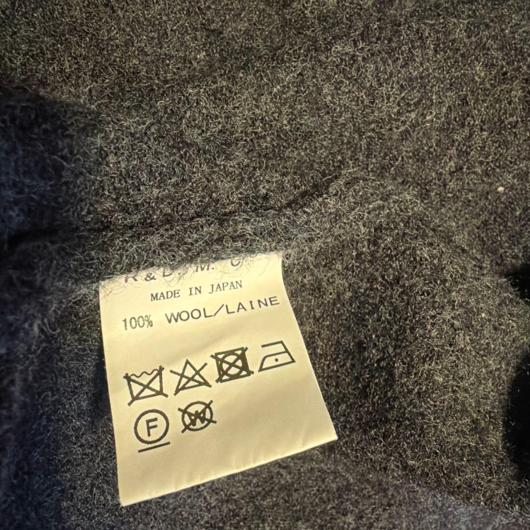 R&D.M.Co- 圧縮ウールローブ