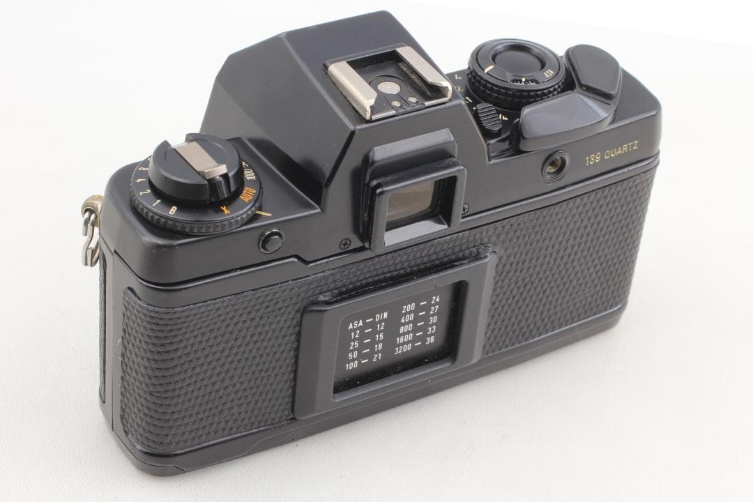 【整備済　美品】ブラック Contax 139 Q　露出計OK #1377