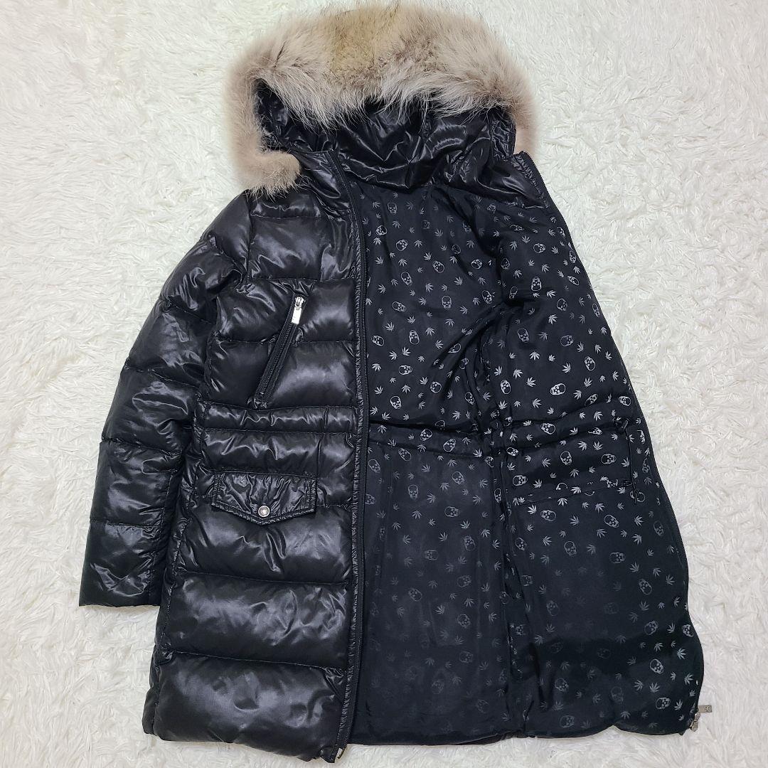 Lucien Pellat-Finet ダウン ロング ファー スカル Y2K