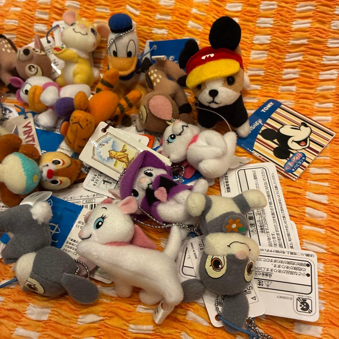 ディズニー　ミニマスコットキーチェーン　まとめ売り