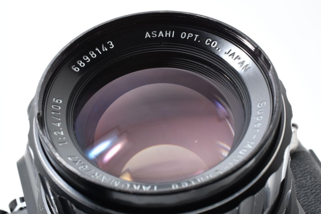 ☆完動品☆ Pentax 67 TTL SMC 105mm f2.4 8164