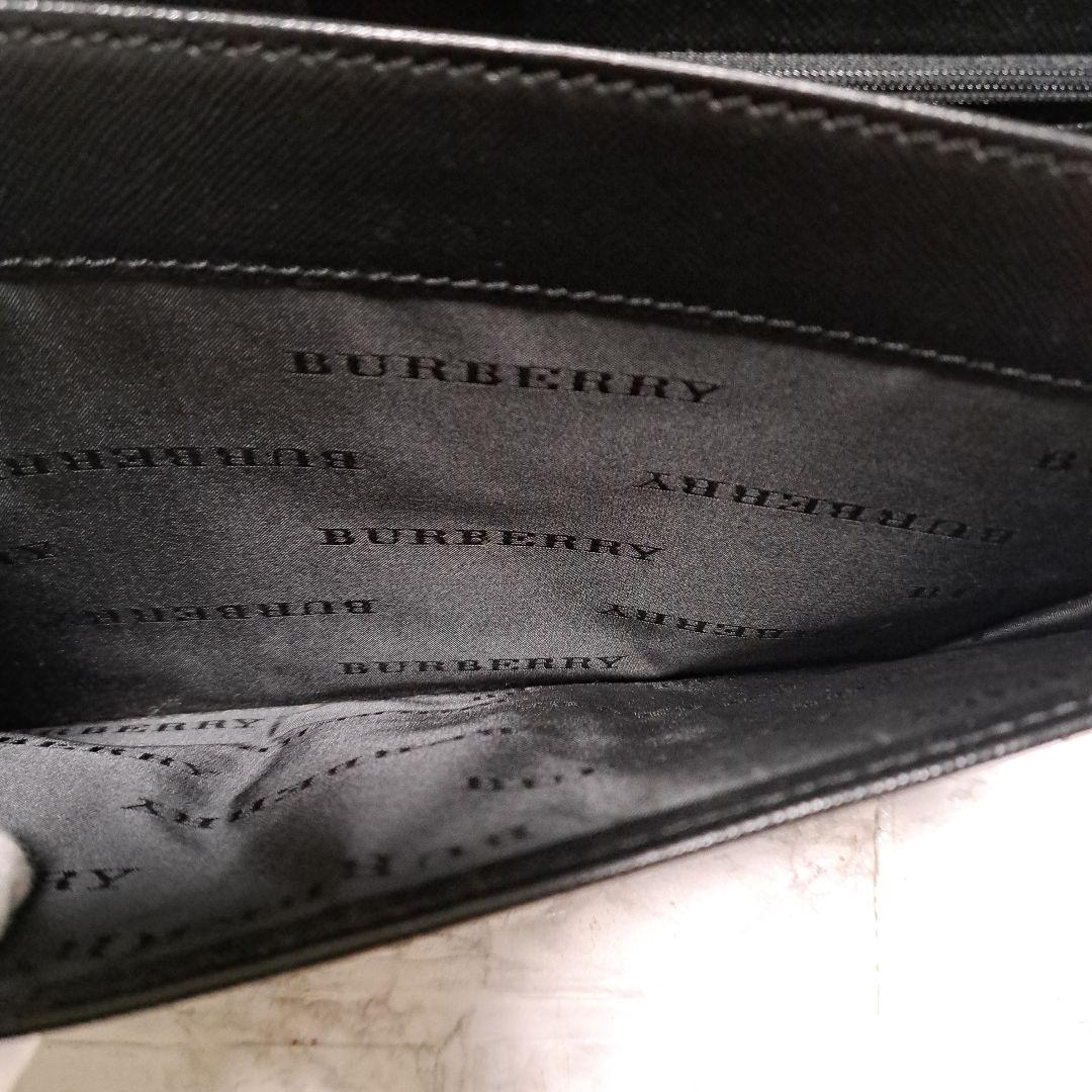 ✨️美品✨️BURBERRY バーバリー　クラッチバックセカンドバック　黒