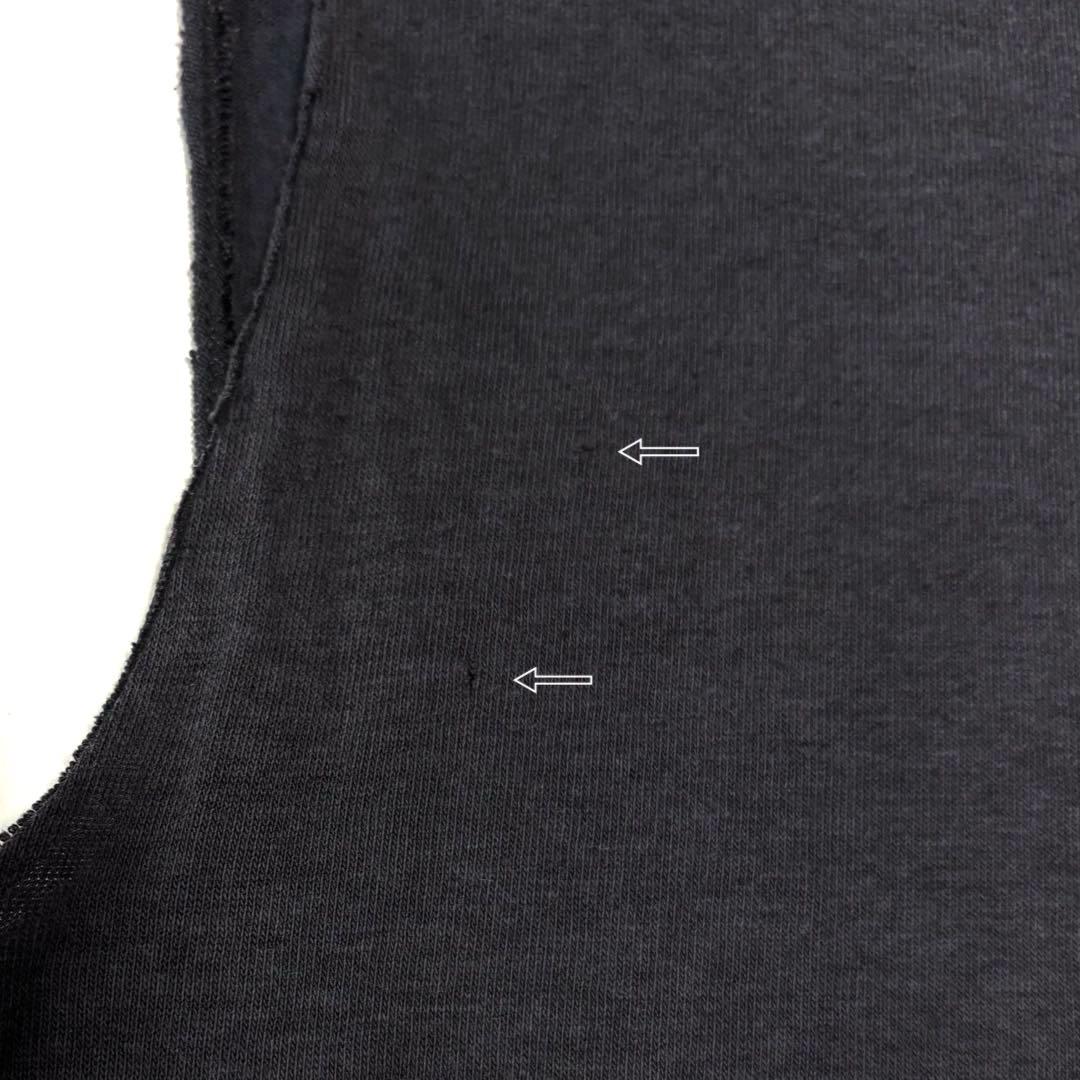 80s古着　ハーレーダビッドソン ノースリーブ　ポケット　両面プリントイーグル