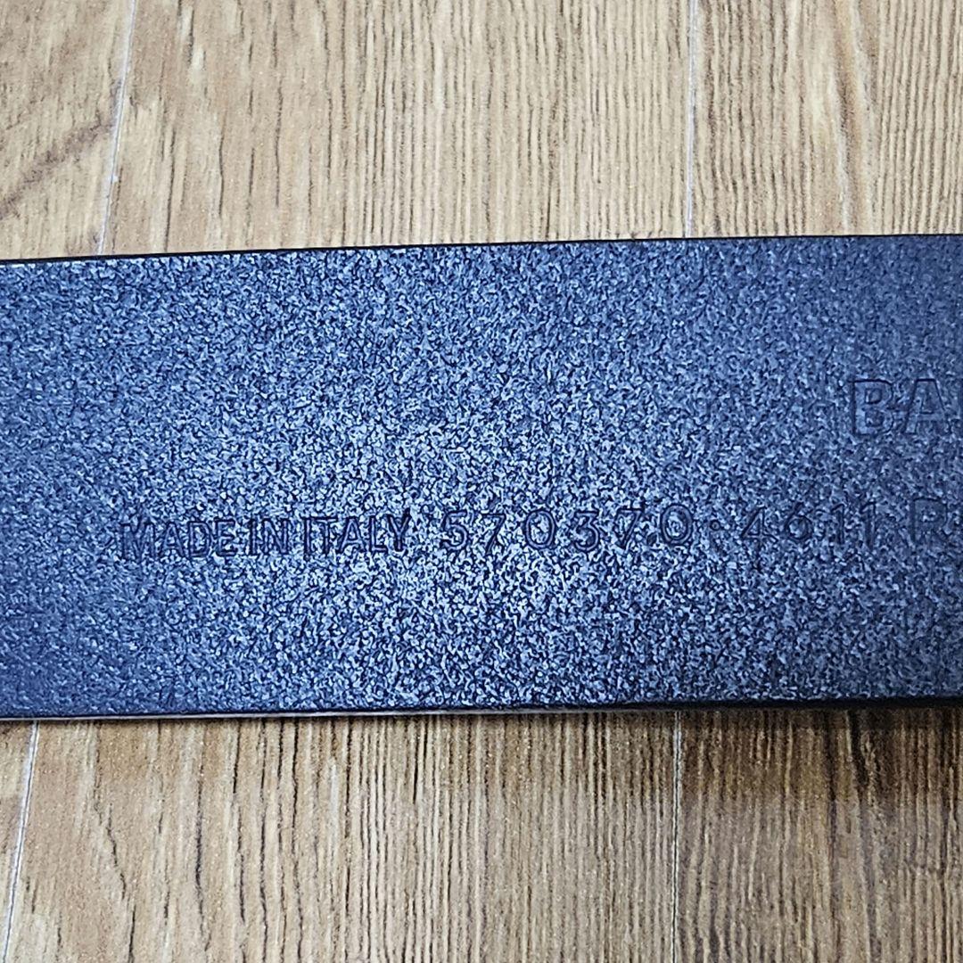 BALENCIAGA BBロゴ レザーベルト