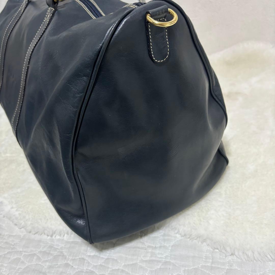 yuka様 HIROFU ヒロフ　ボストンバッグ　Hロゴ型押し　オールレザー