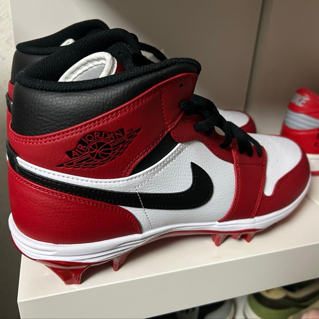 ⭐️貴重品！NIKEナイキエアジョーダン１フットボールスパイクシカゴ28.5cm