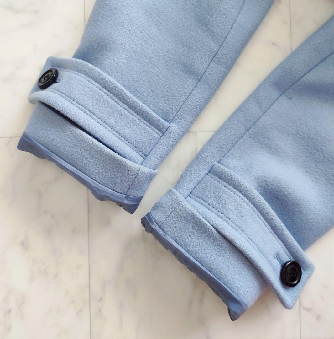 BLUE LABEL CRESTBRIDGE チェック ダッフル コート