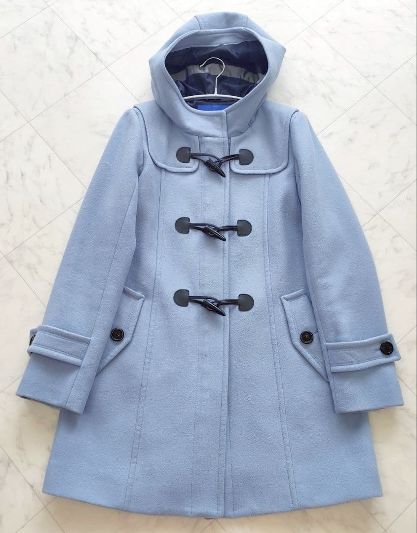 BLUE LABEL CRESTBRIDGE チェック ダッフル コート