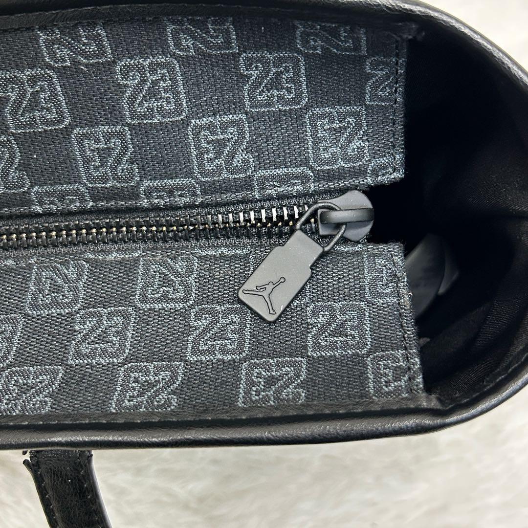 ✨ JORDAN（NIKE） モノグラム トートバッグ／ブラック 大容量✨