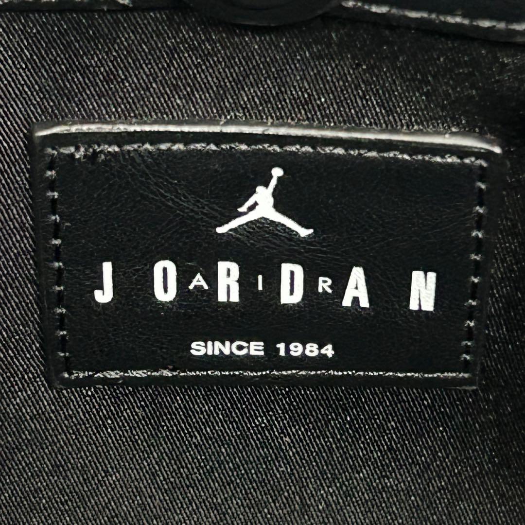 ✨ JORDAN（NIKE） モノグラム トートバッグ／ブラック 大容量✨