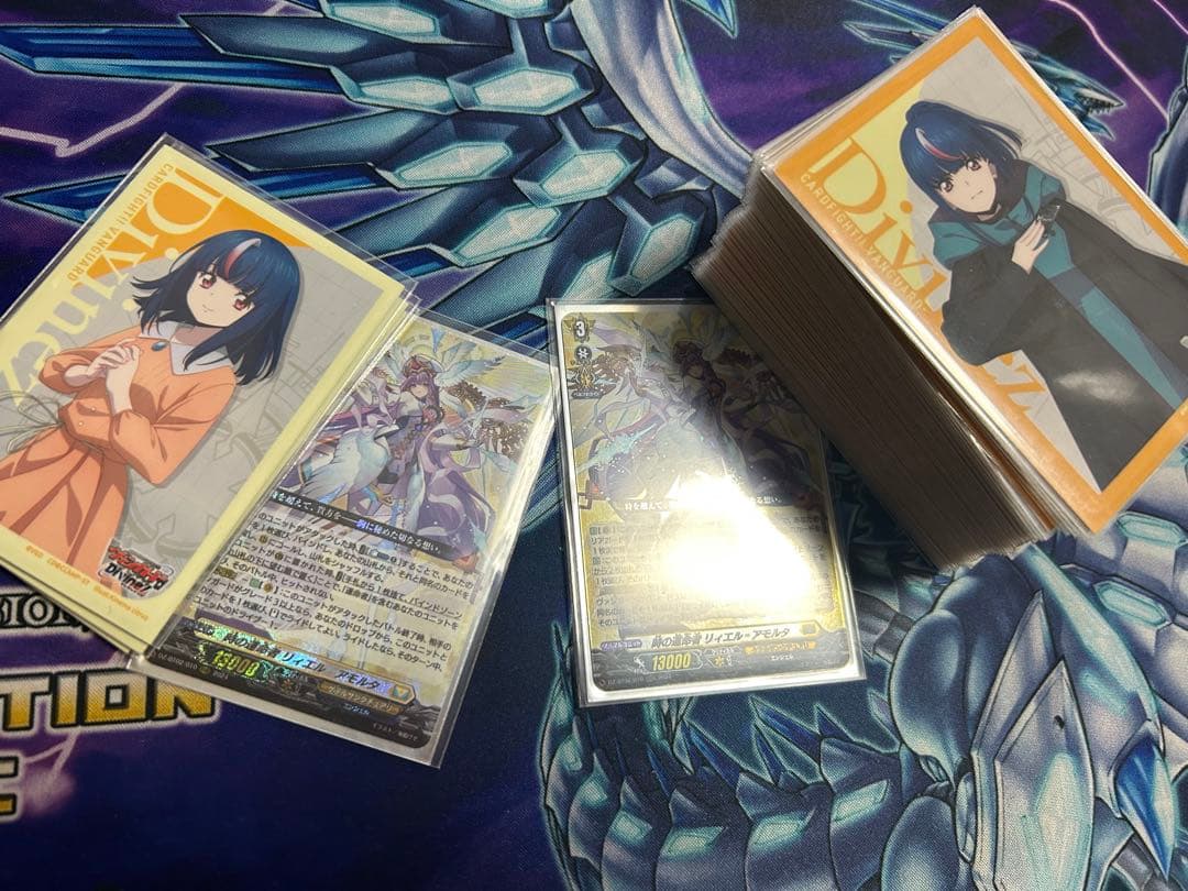 リィエル゠アモルタ デッキ スリーブ付き