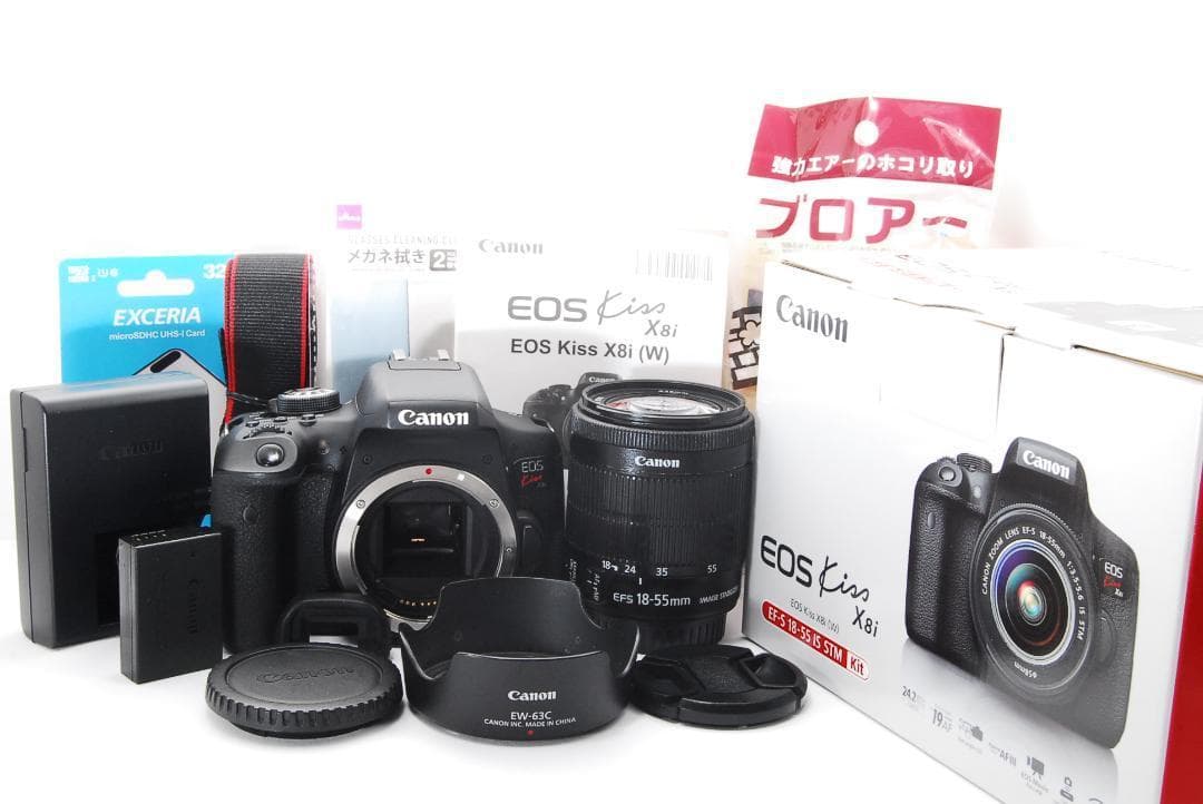 ✨ Canon EOS kiss x8i 一眼レフ カメラ スマホ転送 キヤノン