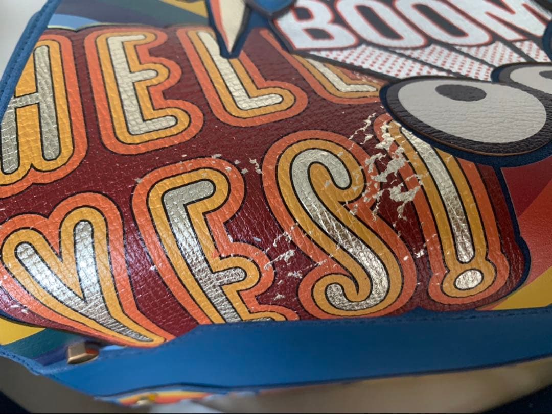 アニヤハインドマーチ　ボストンバッグ