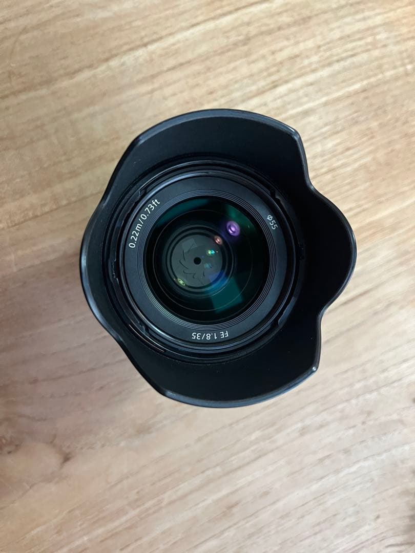 SONY FE 18-35 レンズ 55mm