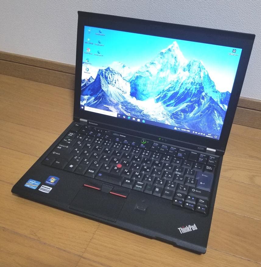 良品！ 名機 ThinkPad X220 Core i7 16GB 上位グレード