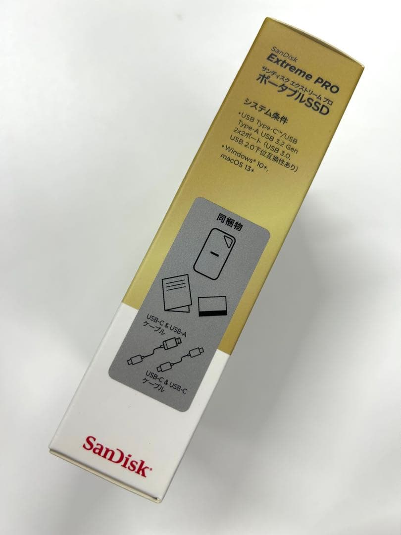 【未開封】SanDisk Extreme PRO ポータブルSSD 4TB
