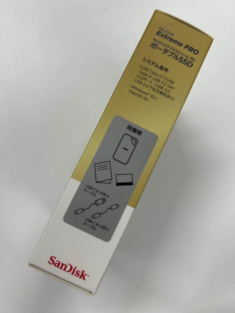 【未開封】SanDisk Extreme PRO ポータブルSSD 4TB
