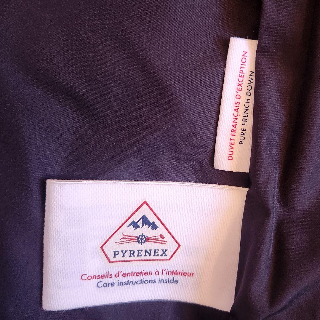 ピレネックス PYRENEX ダウン レディースフードファー着脱ブラック 36