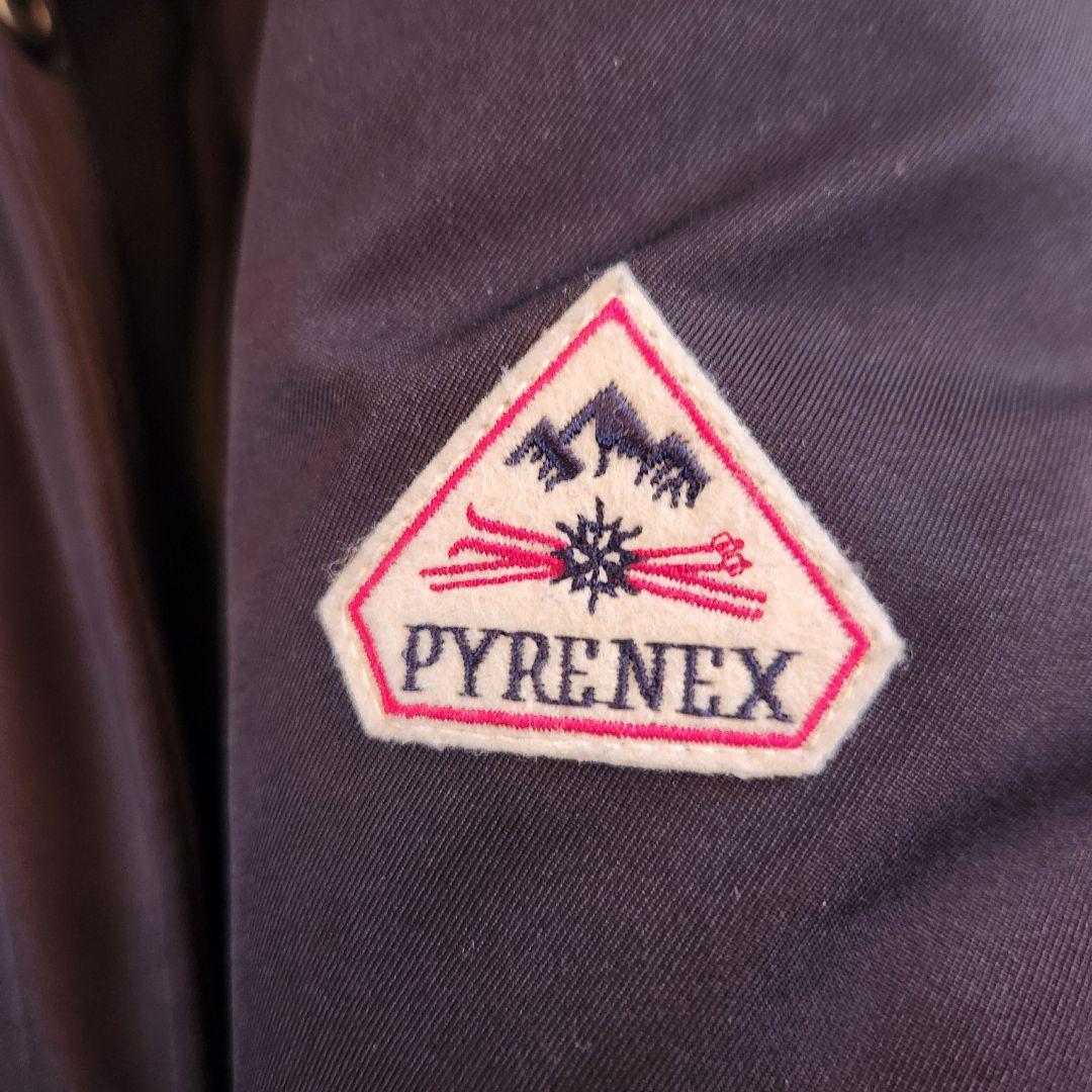 ピレネックス PYRENEX ダウン レディースフードファー着脱ブラック 36