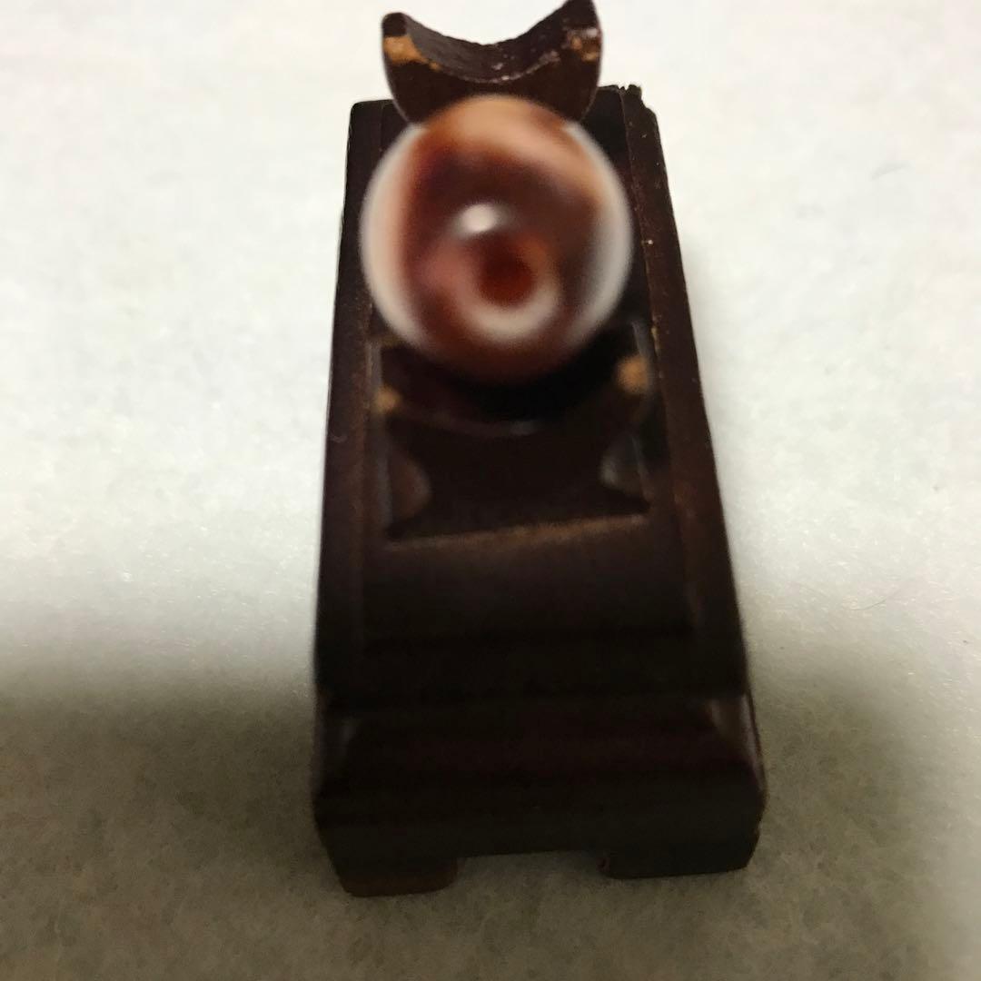 T*E様 超激レア珍品‼︎ 朱砂老礦石　金銭鈎天珠　三カ所　マニア向け