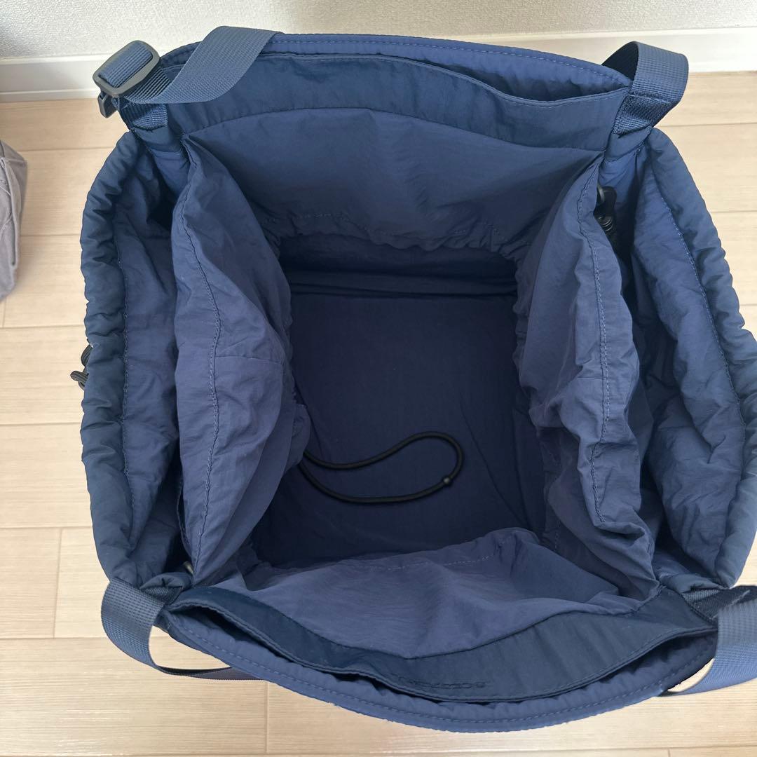 ソルプレーサ　キルティング マザーズバッグ Mサイズ ネイビー　SOLPLASA