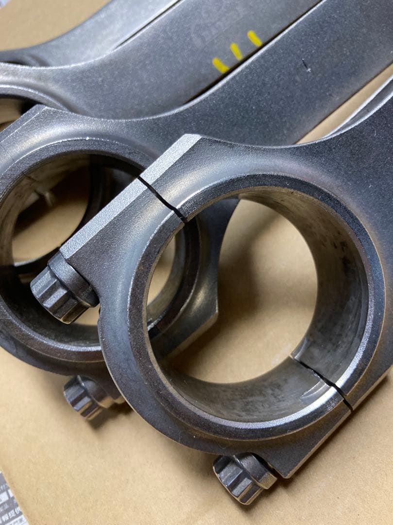 ランエボ 4G63 イーグル 鍛造Hビームコンロッド 4本セット