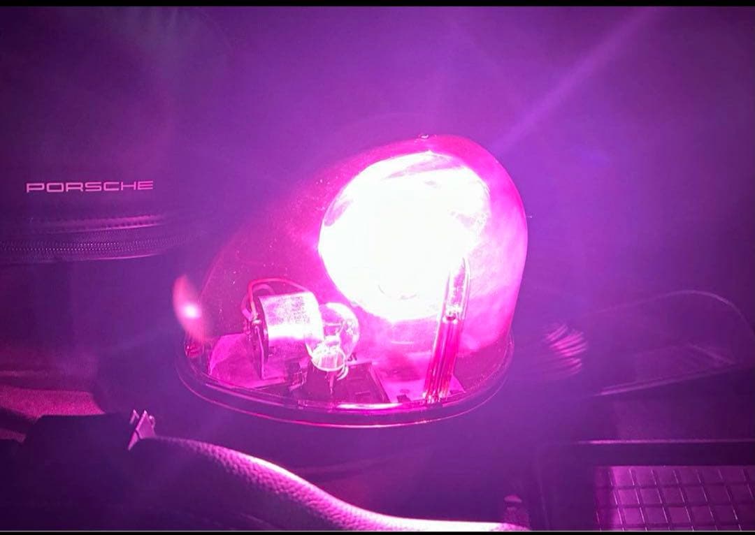 ポルシェ PORSCHE(KW-12 )回転灯 パトランプ ムラ灯 旧車