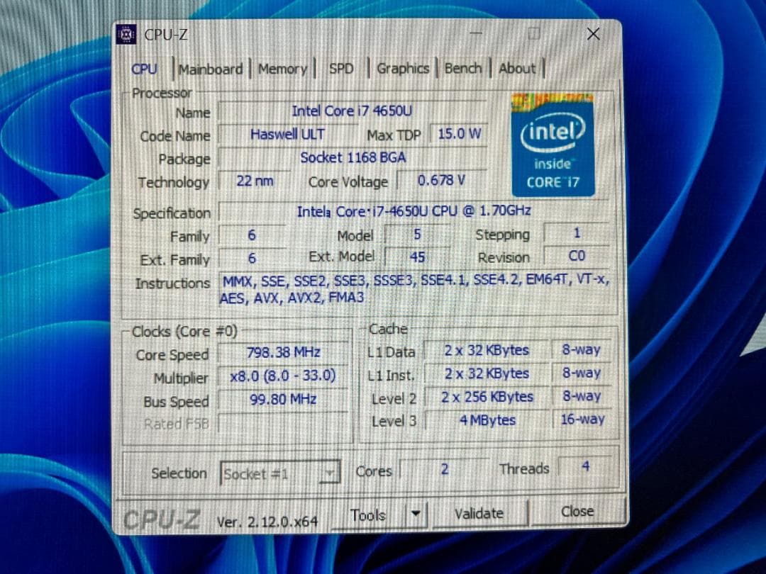 Microsoft Surface Pro 3 Core i7-4650U 本体