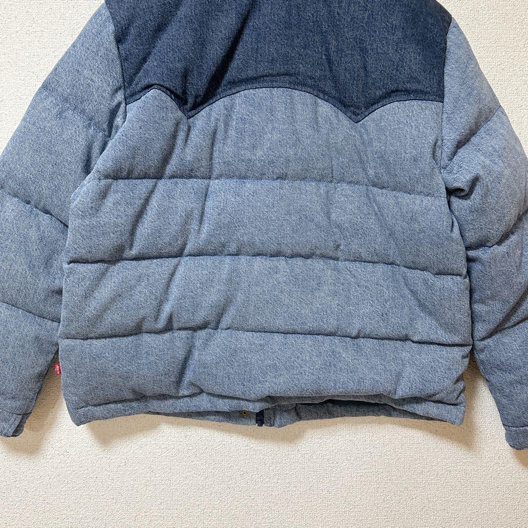 新品Levi’s/リーバイス ウエスタンダウンジャケット ブルーM レディース