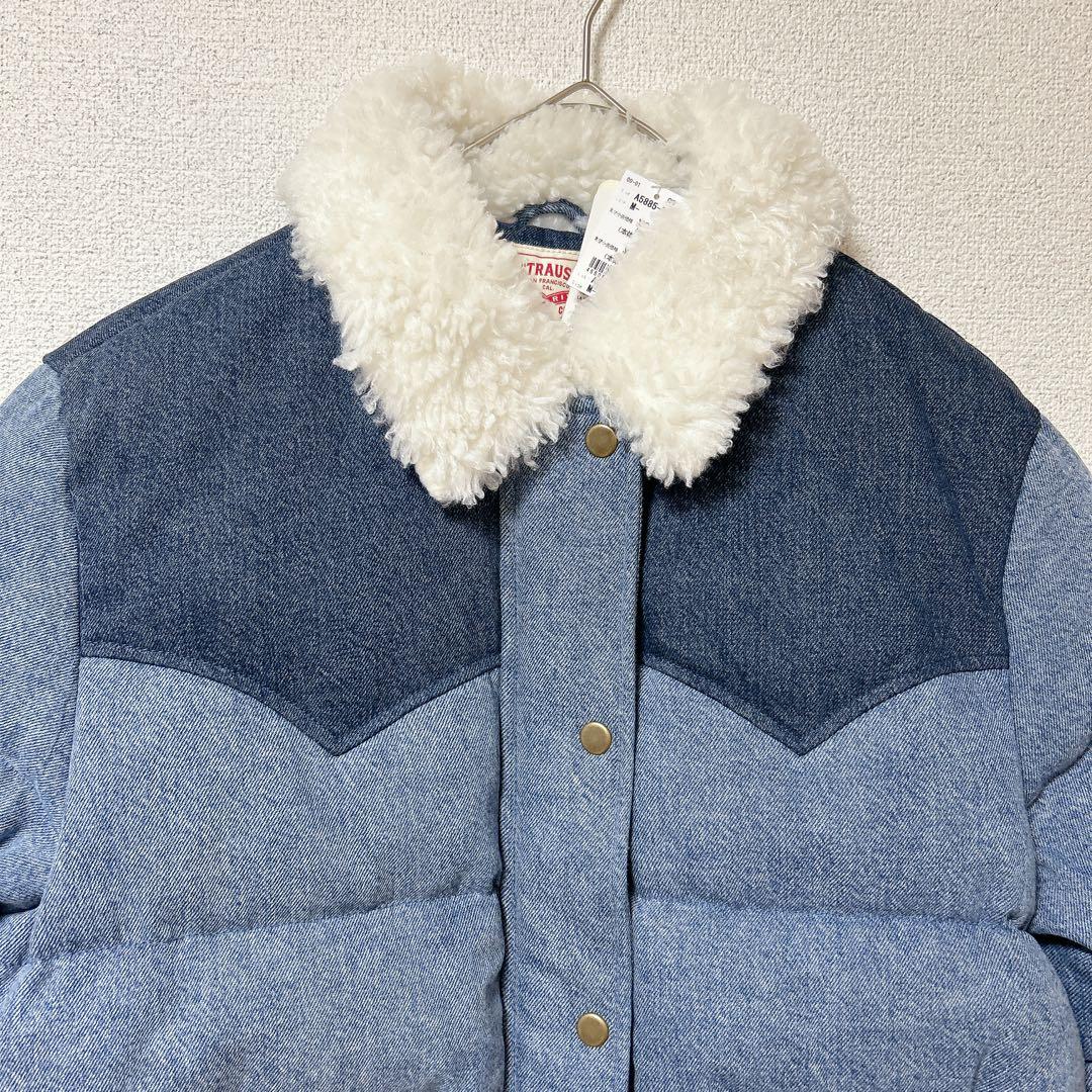 新品Levi’s/リーバイス ウエスタンダウンジャケット ブルーM レディース